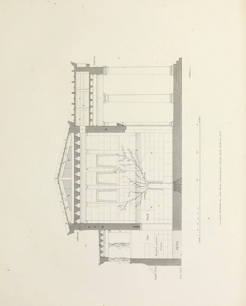 An illustration from Prolusiones architectonicæ, or, Essays on subjects connected with Grecian and Roman architecture, 1837, leaf 68