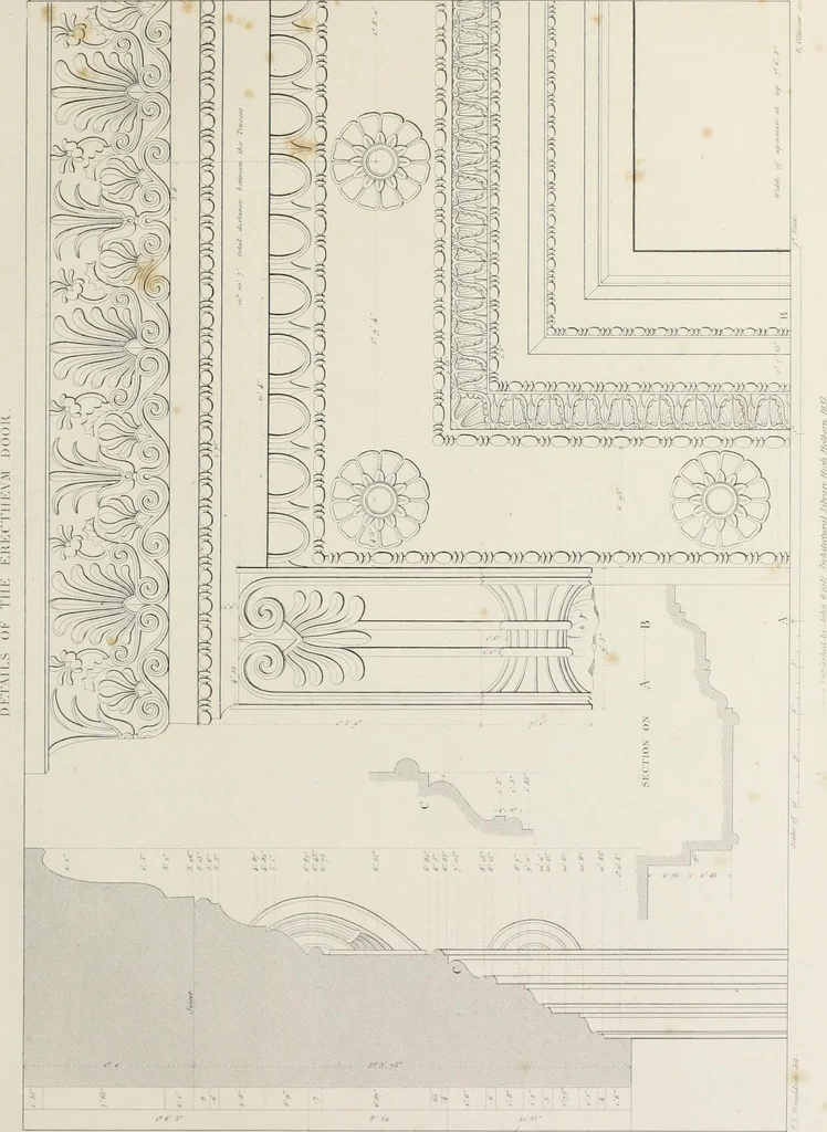 An illustration from Prolusiones architectonicæ, or, Essays on subjects connected with Grecian and Roman architecture, 1837, leaf 72