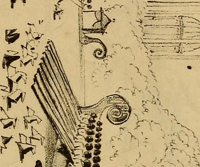 An illustration from Promenade charivarique au Salon de Bruxelles 1845, 1845, leaf 24