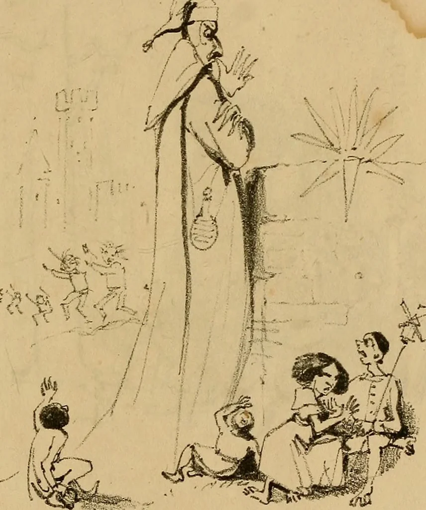 An illustration from Promenade charivarique au Salon de Bruxelles 1845, 1845, leaf 26