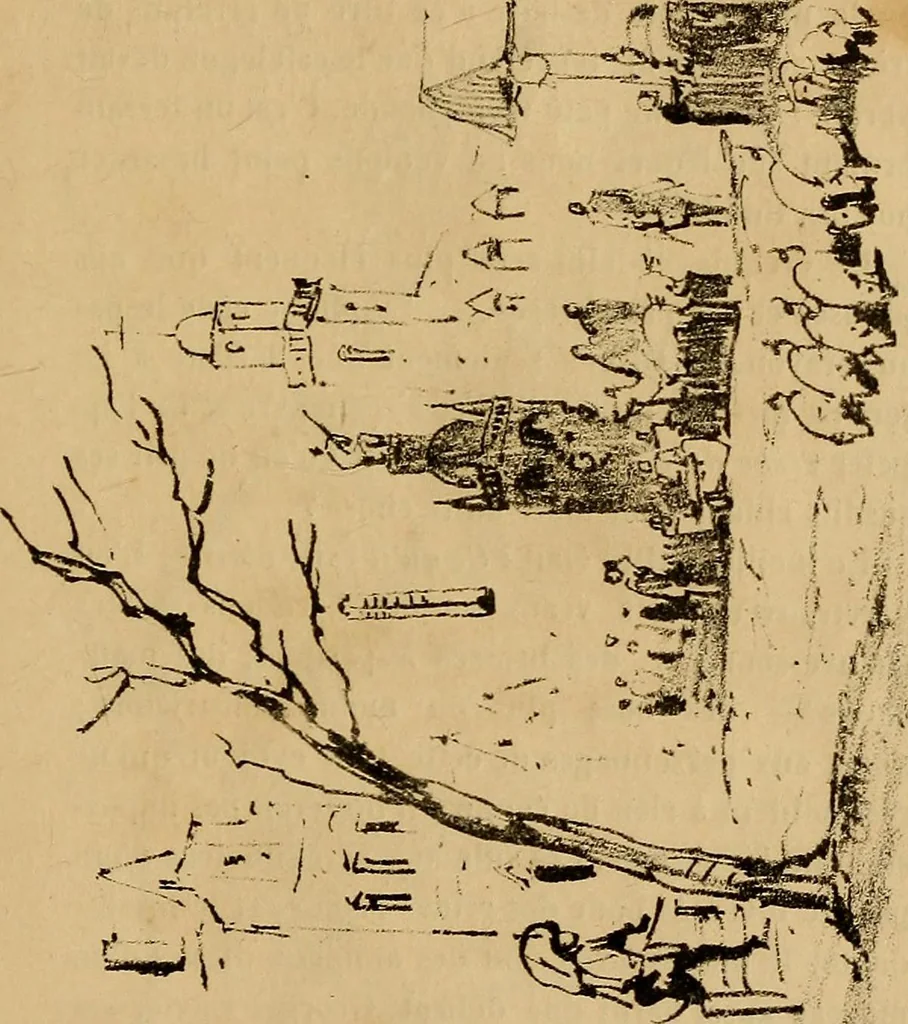 An illustration from Promenade charivarique au Salon de Bruxelles 1845, 1845, leaf 36