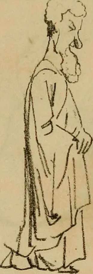 An illustration from Promenade charivarique au Salon de Bruxelles 1845, 1845, leaf 45