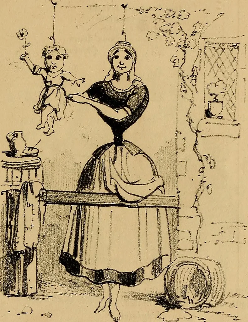 An illustration from Promenade charivarique au Salon de Bruxelles 1845, 1845, leaf 52