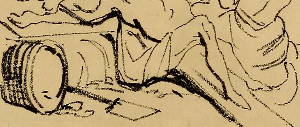 An illustration from Promenade charivarique au Salon de Bruxelles 1845, 1845, leaf 62