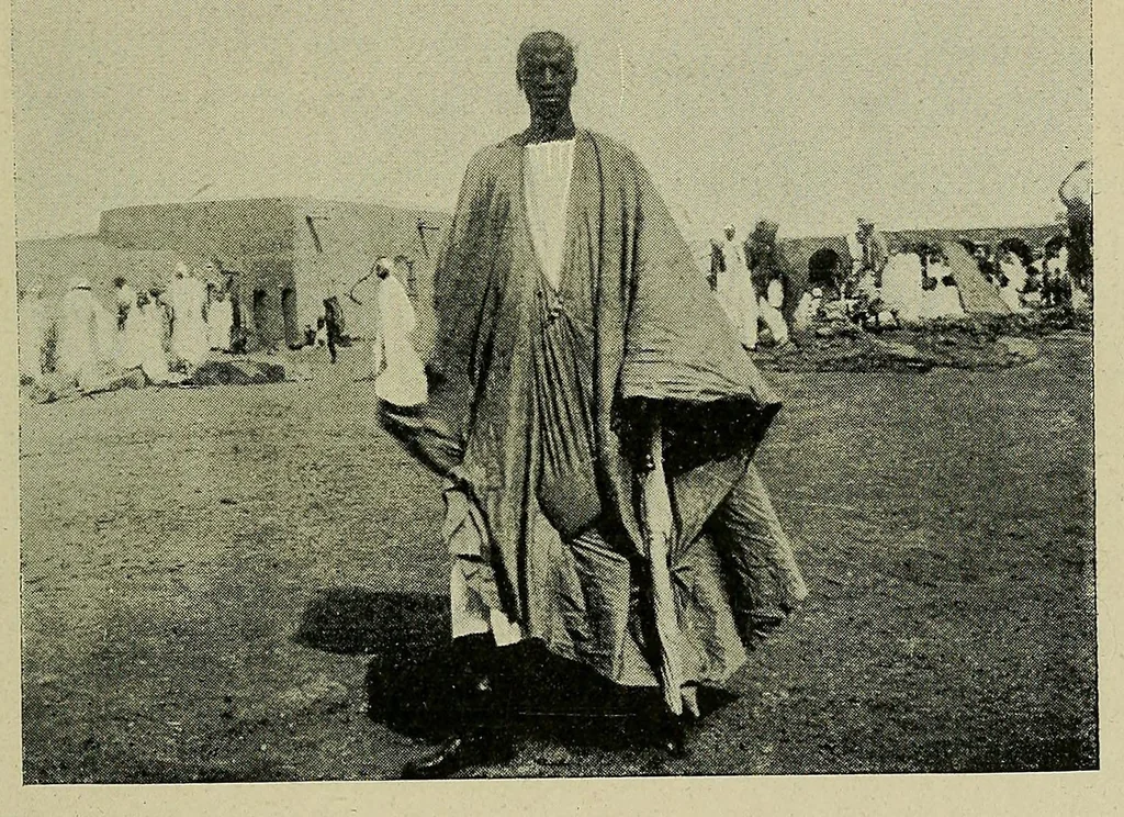 An illustration from Promenades lointaines Sahara, Niger, Tombouctou, Touareg, 1905, leaf 63