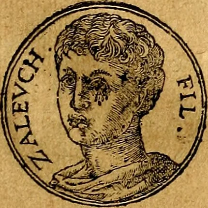 An illustration from Prontvario de le medaglie de piv illvstri, & fulgenti huomini & donne, dal pricipio del mondo insino al presente tempo.., 1553, leaf 102