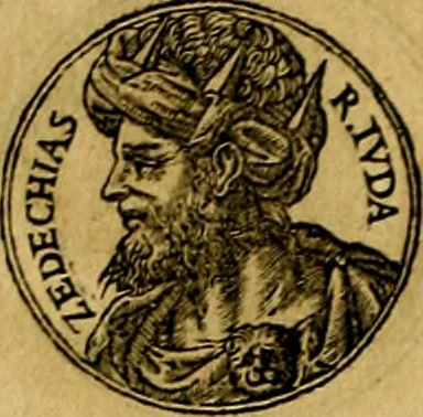 An illustration from Prontvario de le medaglie de piv illvstri, & fulgenti huomini & donne, dal pricipio del mondo insino al presente tempo.., 1553, leaf 105
