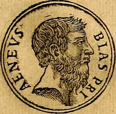 An illustration from Prontvario de le medaglie de piv illvstri, & fulgenti huomini & donne, dal pricipio del mondo insino al presente tempo.., 1553, leaf 110