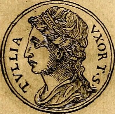 An illustration from Prontvario de le medaglie de piv illvstri, & fulgenti huomini & donne, dal pricipio del mondo insino al presente tempo.., 1553, leaf 118