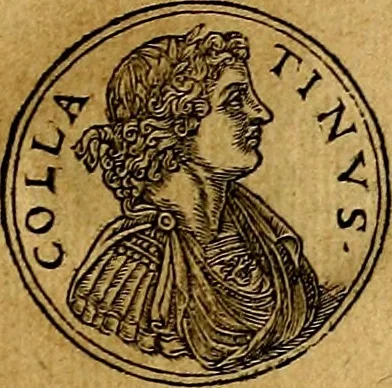 An illustration from Prontvario de le medaglie de piv illvstri, & fulgenti huomini & donne, dal pricipio del mondo insino al presente tempo.., 1553, leaf 122