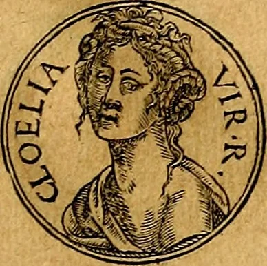 An illustration from Prontvario de le medaglie de piv illvstri, & fulgenti huomini & donne, dal pricipio del mondo insino al presente tempo.., 1553, leaf 124