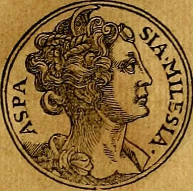 An illustration from Prontvario de le medaglie de piv illvstri, & fulgenti huomini & donne, dal pricipio del mondo insino al presente tempo.., 1553, leaf 130