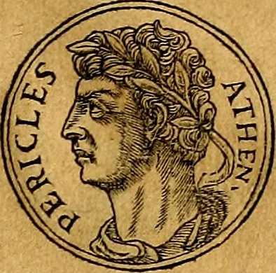 An illustration from Prontvario de le medaglie de piv illvstri, & fulgenti huomini & donne, dal pricipio del mondo insino al presente tempo.., 1553, leaf 130