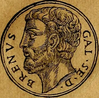 An illustration from Prontvario de le medaglie de piv illvstri, & fulgenti huomini & donne, dal pricipio del mondo insino al presente tempo.., 1553, leaf 136