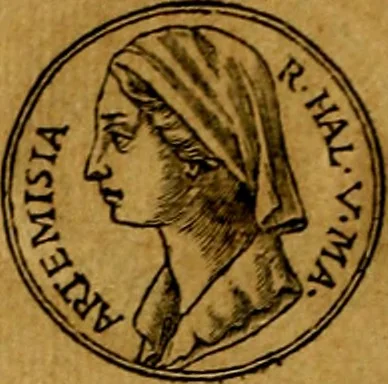 An illustration from Prontvario de le medaglie de piv illvstri, & fulgenti huomini & donne, dal pricipio del mondo insino al presente tempo.., 1553, leaf 137