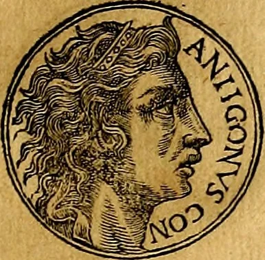 An illustration from Prontvario de le medaglie de piv illvstri, & fulgenti huomini & donne, dal pricipio del mondo insino al presente tempo.., 1553, leaf 146