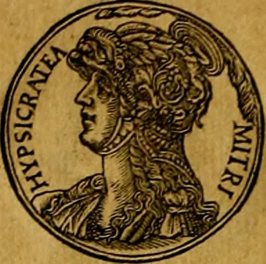 An illustration from Prontvario de le medaglie de piv illvstri, & fulgenti huomini & donne, dal pricipio del mondo insino al presente tempo.., 1553, leaf 159