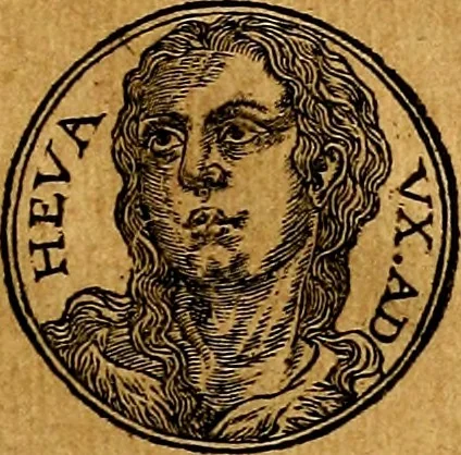 An illustration from Prontvario de le medaglie de piv illvstri, & fulgenti huomini & donne, dal pricipio del mondo insino al presente tempo.., 1553, leaf 16