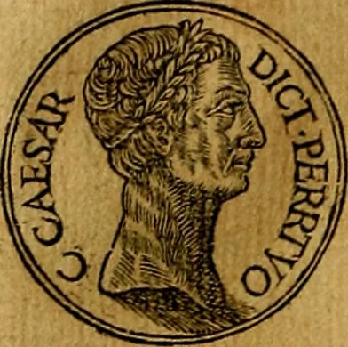 An illustration from Prontvario de le medaglie de piv illvstri, & fulgenti huomini & donne, dal pricipio del mondo insino al presente tempo.., 1553, leaf 161