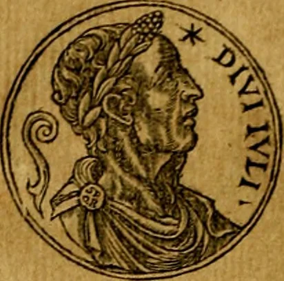 An illustration from Prontvario de le medaglie de piv illvstri, & fulgenti huomini & donne, dal pricipio del mondo insino al presente tempo.., 1553, leaf 161