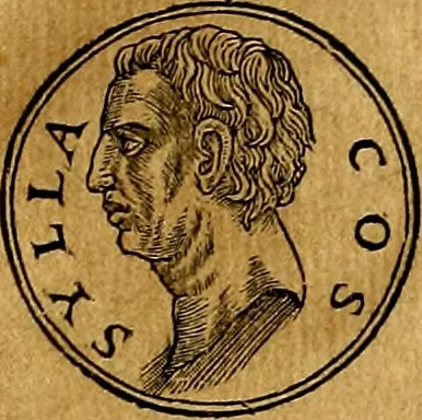 An illustration from Prontvario de le medaglie de piv illvstri, & fulgenti huomini & donne, dal pricipio del mondo insino al presente tempo.., 1553, leaf 164