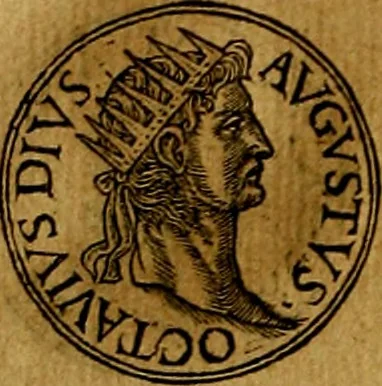 An illustration from Prontvario de le medaglie de piv illvstri, & fulgenti huomini & donne, dal pricipio del mondo insino al presente tempo.., 1553, leaf 175