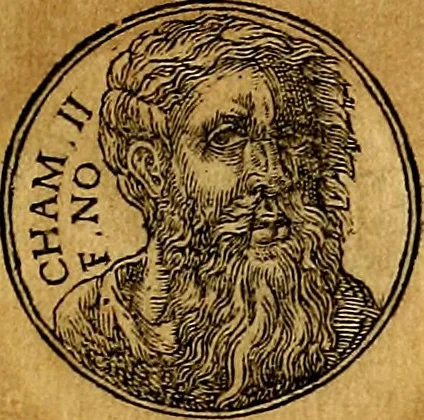 An illustration from Prontvario de le medaglie de piv illvstri, & fulgenti huomini & donne, dal pricipio del mondo insino al presente tempo.., 1553, leaf 18