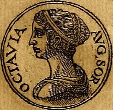 An illustration from Prontvario de le medaglie de piv illvstri, & fulgenti huomini & donne, dal pricipio del mondo insino al presente tempo.., 1553, leaf 180