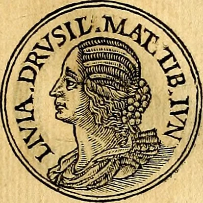 An illustration from Prontvario de le medaglie de piv illvstri, & fulgenti huomini & donne, dal pricipio del mondo insino al presente tempo.., 1553, leaf 190