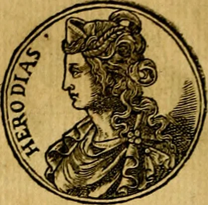 An illustration from Prontvario de le medaglie de piv illvstri, & fulgenti huomini & donne, dal pricipio del mondo insino al presente tempo.., 1553, leaf 193