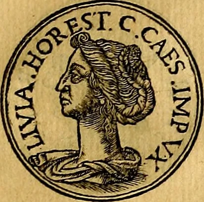 An illustration from Prontvario de le medaglie de piv illvstri, & fulgenti huomini & donne, dal pricipio del mondo insino al presente tempo.., 1553, leaf 198