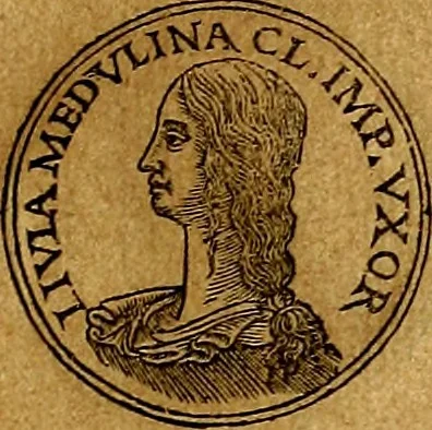 An illustration from Prontvario de le medaglie de piv illvstri, & fulgenti huomini & donne, dal pricipio del mondo insino al presente tempo.., 1553, leaf 202