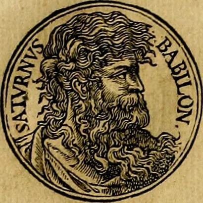 An illustration from Prontvario de le medaglie de piv illvstri, & fulgenti huomini & donne, dal pricipio del mondo insino al presente tempo.., 1553, leaf 21