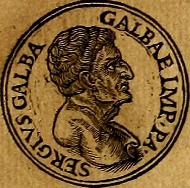 An illustration from Prontvario de le medaglie de piv illvstri, & fulgenti huomini & donne, dal pricipio del mondo insino al presente tempo.., 1553, leaf 210