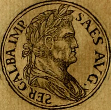 An illustration from Prontvario de le medaglie de piv illvstri, & fulgenti huomini & donne, dal pricipio del mondo insino al presente tempo.., 1553, leaf 211