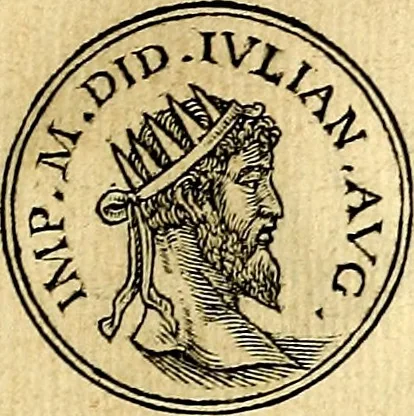 An illustration from Prontvario de le medaglie de piv illvstri, & fulgenti huomini & donne, dal pricipio del mondo insino al presente tempo.., 1553, leaf 232