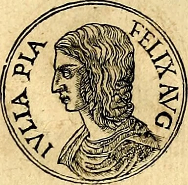 An illustration from Prontvario de le medaglie de piv illvstri, & fulgenti huomini & donne, dal pricipio del mondo insino al presente tempo.., 1553, leaf 234