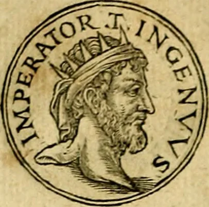 An illustration from Prontvario de le medaglie de piv illvstri, & fulgenti huomini & donne, dal pricipio del mondo insino al presente tempo.., 1553, leaf 247