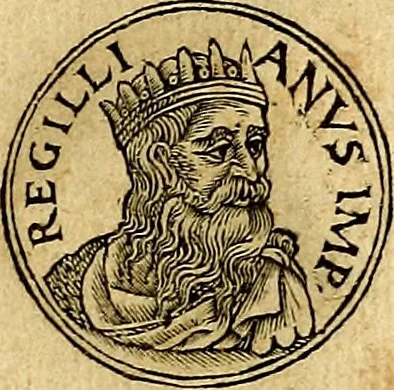 An illustration from Prontvario de le medaglie de piv illvstri, & fulgenti huomini & donne, dal pricipio del mondo insino al presente tempo.., 1553, leaf 248