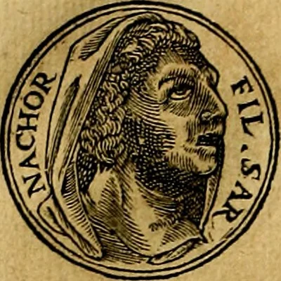 An illustration from Prontvario de le medaglie de piv illvstri, & fulgenti huomini & donne, dal pricipio del mondo insino al presente tempo.., 1553, leaf 25