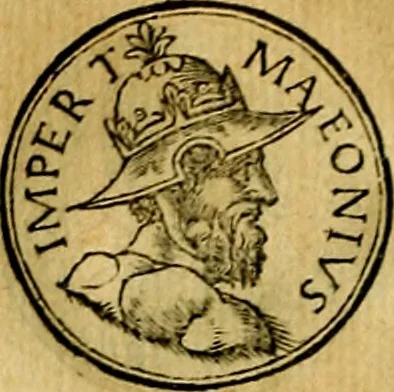 An illustration from Prontvario de le medaglie de piv illvstri, & fulgenti huomini & donne, dal pricipio del mondo insino al presente tempo.., 1553, leaf 251