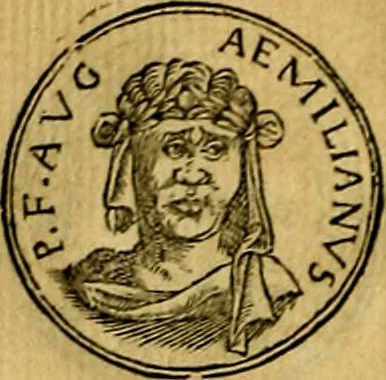 An illustration from Prontvario de le medaglie de piv illvstri, & fulgenti huomini & donne, dal pricipio del mondo insino al presente tempo.., 1553, leaf 253