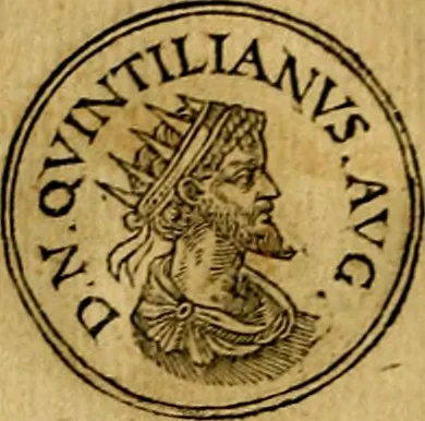 An illustration from Prontvario de le medaglie de piv illvstri, & fulgenti huomini & donne, dal pricipio del mondo insino al presente tempo.., 1553, leaf 259
