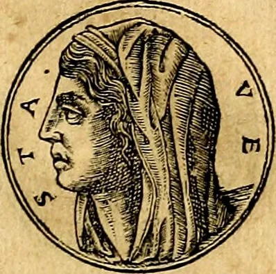 An illustration from Prontvario de le medaglie de piv illvstri, & fulgenti huomini & donne, dal pricipio del mondo insino al presente tempo.., 1553, leaf 26