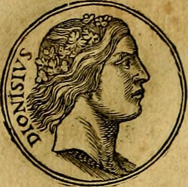 An illustration from Prontvario de le medaglie de piv illvstri, & fulgenti huomini & donne, dal pricipio del mondo insino al presente tempo.., 1553, leaf 27
