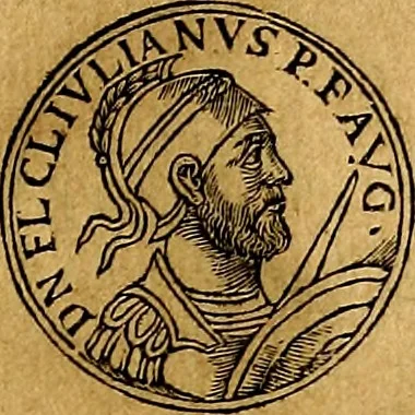 An illustration from Prontvario de le medaglie de piv illvstri, & fulgenti huomini & donne, dal pricipio del mondo insino al presente tempo.., 1553, leaf 272
