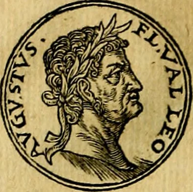An illustration from Prontvario de le medaglie de piv illvstri, & fulgenti huomini & donne, dal pricipio del mondo insino al presente tempo.., 1553, leaf 283