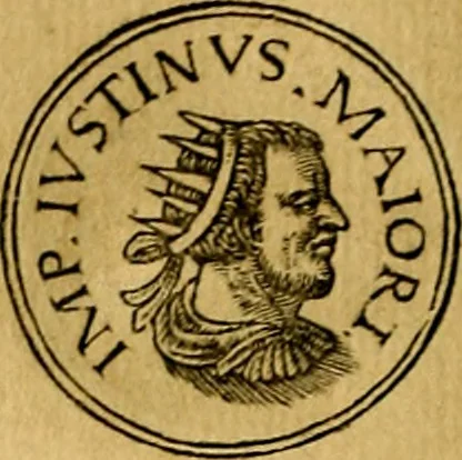 An illustration from Prontvario de le medaglie de piv illvstri, & fulgenti huomini & donne, dal pricipio del mondo insino al presente tempo.., 1553, leaf 285