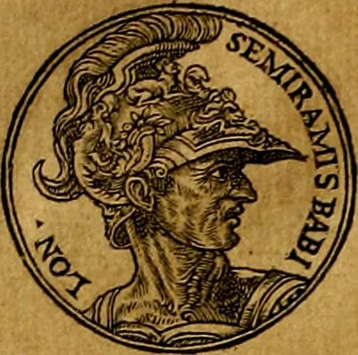 An illustration from Prontvario de le medaglie de piv illvstri, & fulgenti huomini & donne, dal pricipio del mondo insino al presente tempo.., 1553, leaf 29