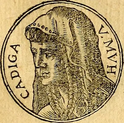 An illustration from Prontvario de le medaglie de piv illvstri, & fulgenti huomini & donne, dal pricipio del mondo insino al presente tempo.., 1553, leaf 294